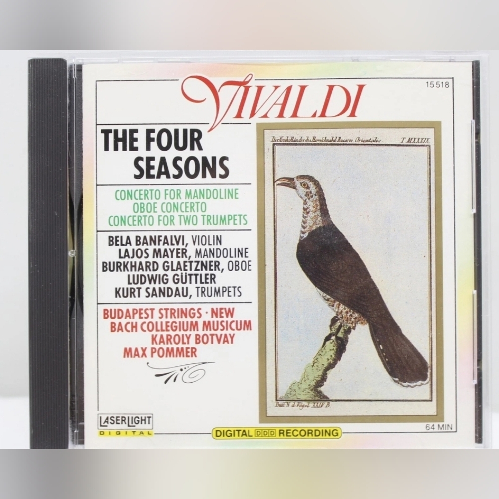 Four Seasons by Antonio Vivaldi (CD, 1988)